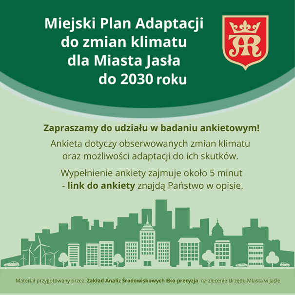Adaptacja do zmian klimatu - wypełnij ankietę