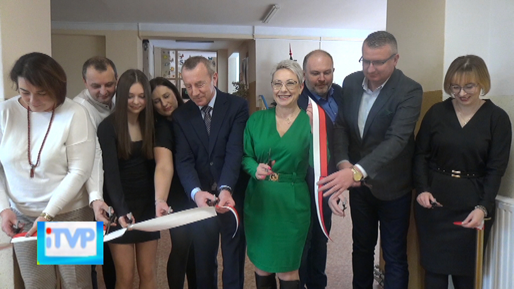 Otwarcie zmodernizowanej sali gimnastycznej w Łubnie Szlacheckim