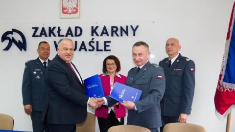 Podpisanie umowy na rozbudowę Zakładu Karnego w Jaśle
