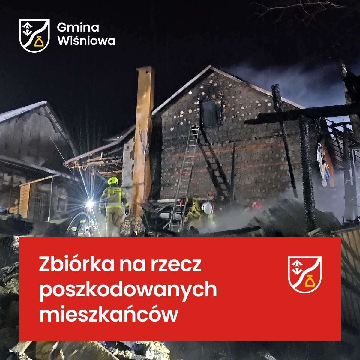 Zbiórka dla poszkodowanych mieszkańców Niewodnej