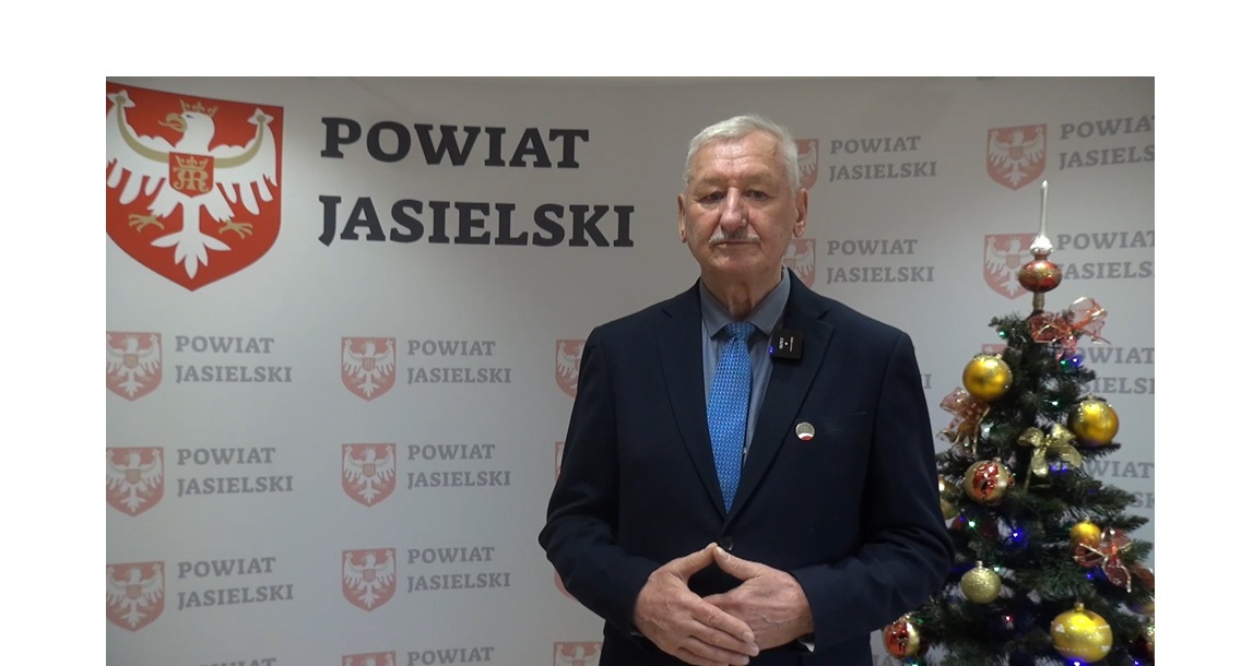 Życzenia Bożonarodzeniowe Adama Pawlusia -  Starosty Jasielskiego