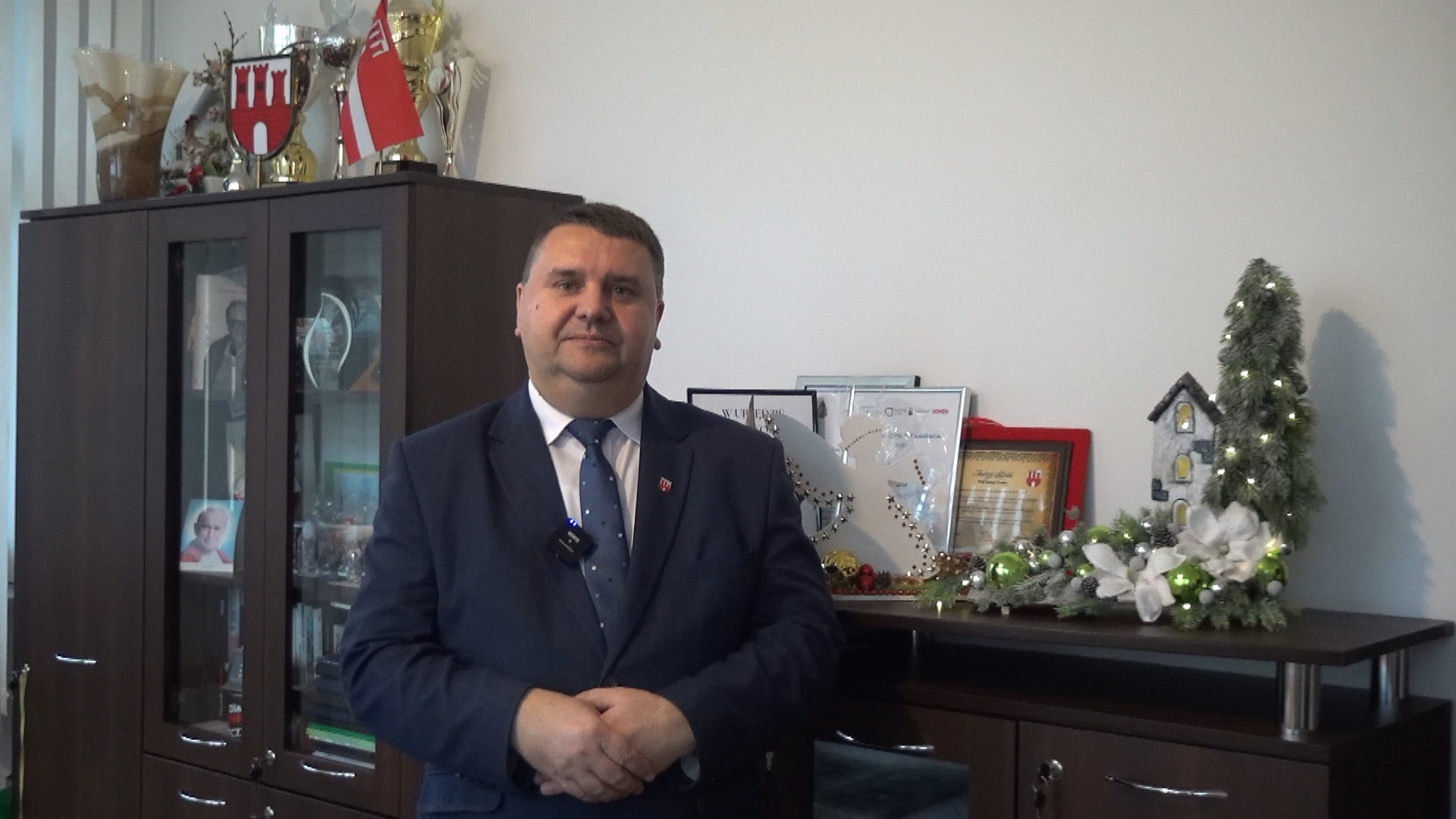 Życzenia Bożonarodzeniowe Andrzeja Ślipskiego Wójta Gminy Czudec