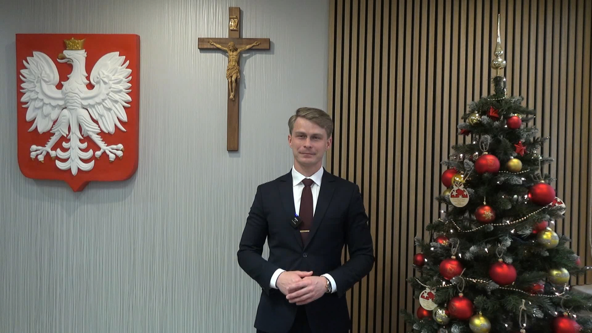 Życzenia Bożonarodzeniowe Eryka Trojanowskiego    Wójta Gminy Niebylec