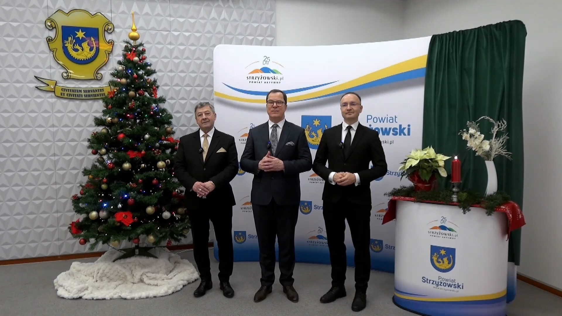 Życzenia Bożonarodzeniowe Władz Powiatu Strzyżowskiego